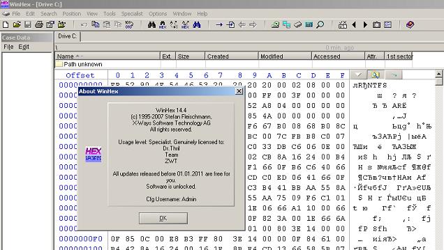 WinHex 