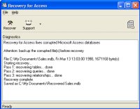 Recovery for Access