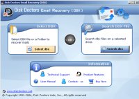 Disk Doctors Email Recovery (DBX) 1.0.2