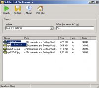 SoftPerfect File Recovery 1.0